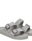 Birkenstock Women's Arizona Stealth Buckle EVA in Stone Coin (Narrow Width)