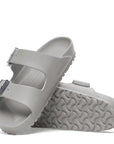 Birkenstock Women's Arizona Stealth Buckle EVA in Stone Coin (Narrow Width)