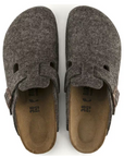 Birkenstock Men’s Boston Wool Felt in Cacao