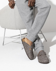 Birkenstock Men’s Boston Wool Felt in Cacao