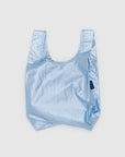 Baggu Baby Baggu in Metallic Light Blue