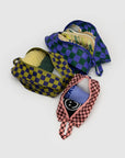 Baggu 3D Zip Set in Jewel Checks