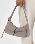 Baggu Cargo Shoulder Bag in Dove