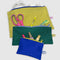 Baggu Flat Pouch Set in Plein Air