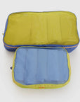 Baggu Large Packing Cube Set in Mesh Sunny Set