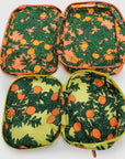 Baggu Large Packing Cube Set in Orange Trees