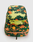 Baggu Large Packing Cube Set in Orange Trees