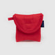 Baggu Puffy Earbuds Case in Candy Apple