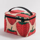 Baggu Puffy Lunch Bag in Strawberry