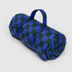 Baggu Puffy Picnic Blanket in Iris Green Check