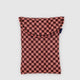 Baggu Puffy Tablet Sleeve in Pink Brown Check