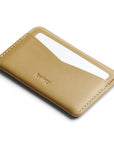 Bellroy Card Slip in Mustard