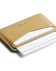 Bellroy Card Slip in Mustard