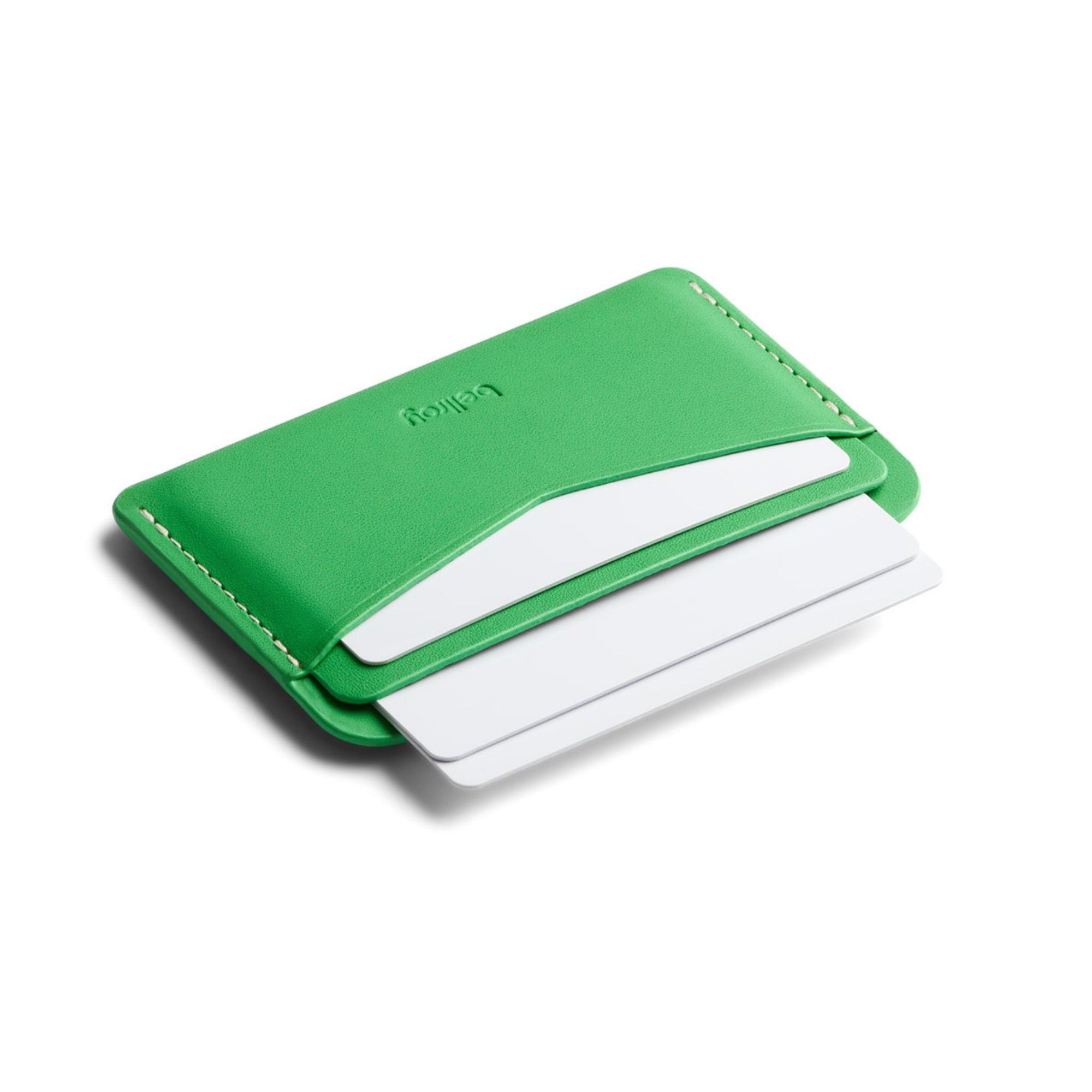 Bellroy Card Slip in Neon Green