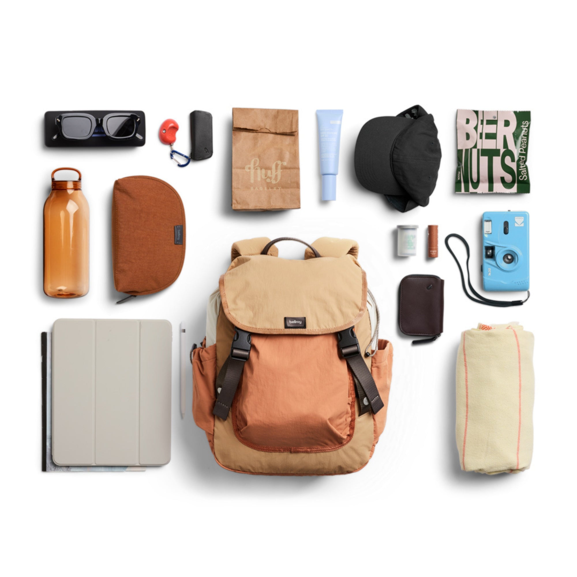 Bellroy Cinch Backpack in Sand Dune