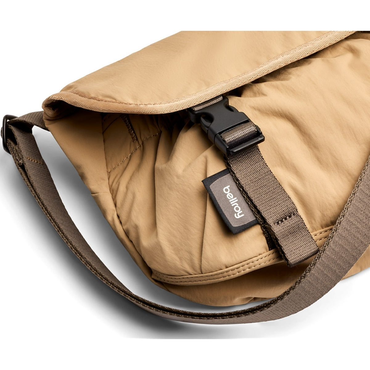 Bellroy Cinch Mini Messenger in Sand Dune