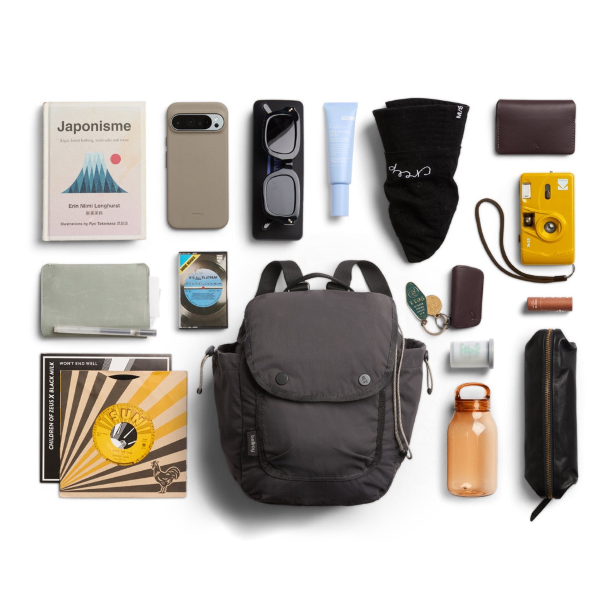 Bellroy Cinch Minipack in Charcoal