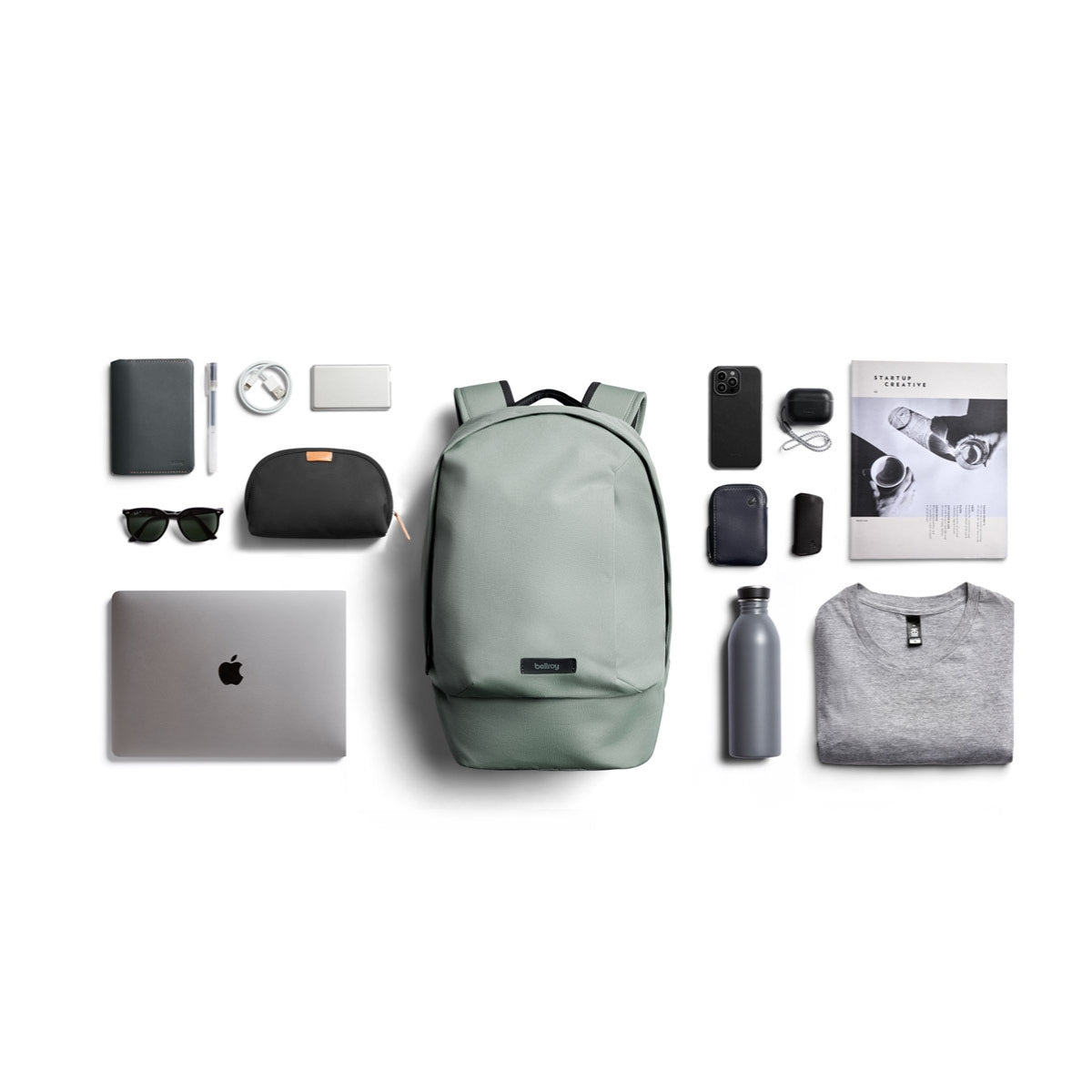 Bellroy Classic Backpack Compact in Eucalyptus