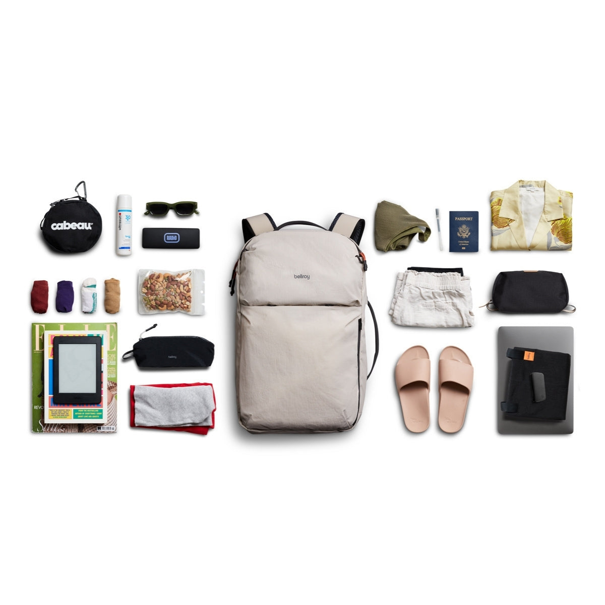 Bellroy Lite Travel Pack 30L in Ash