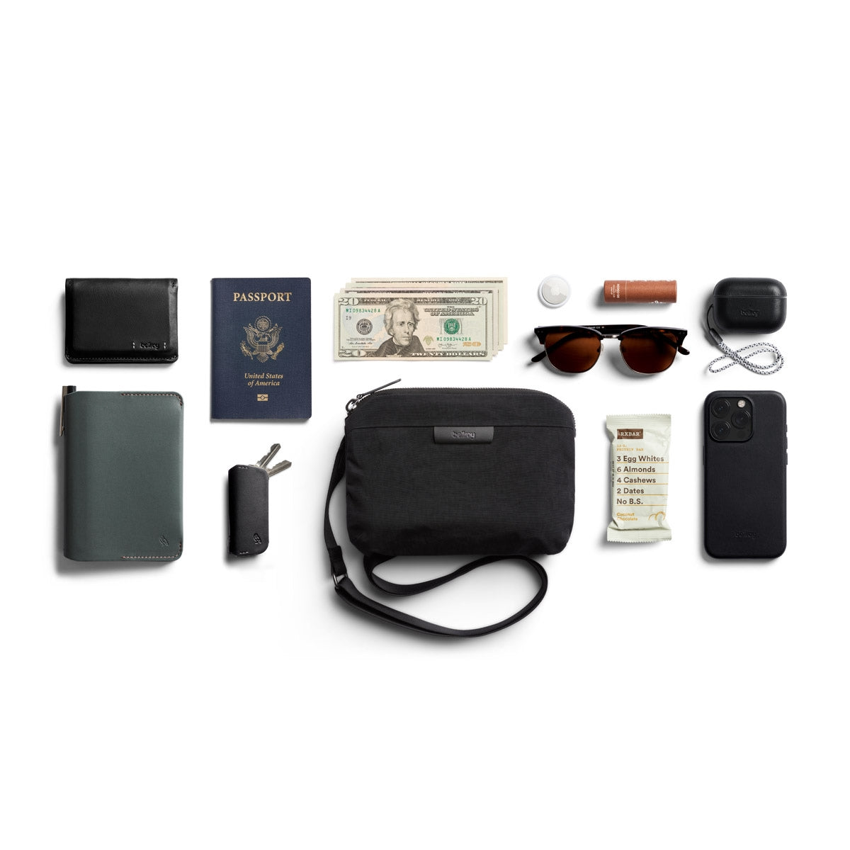 Bellroy Tokyo Side Bag in Raven