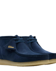 Clarks Men's Wallabee Boot in Ink Suede