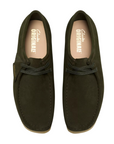 Clarks Men's Wallabee in Forest Green Suede