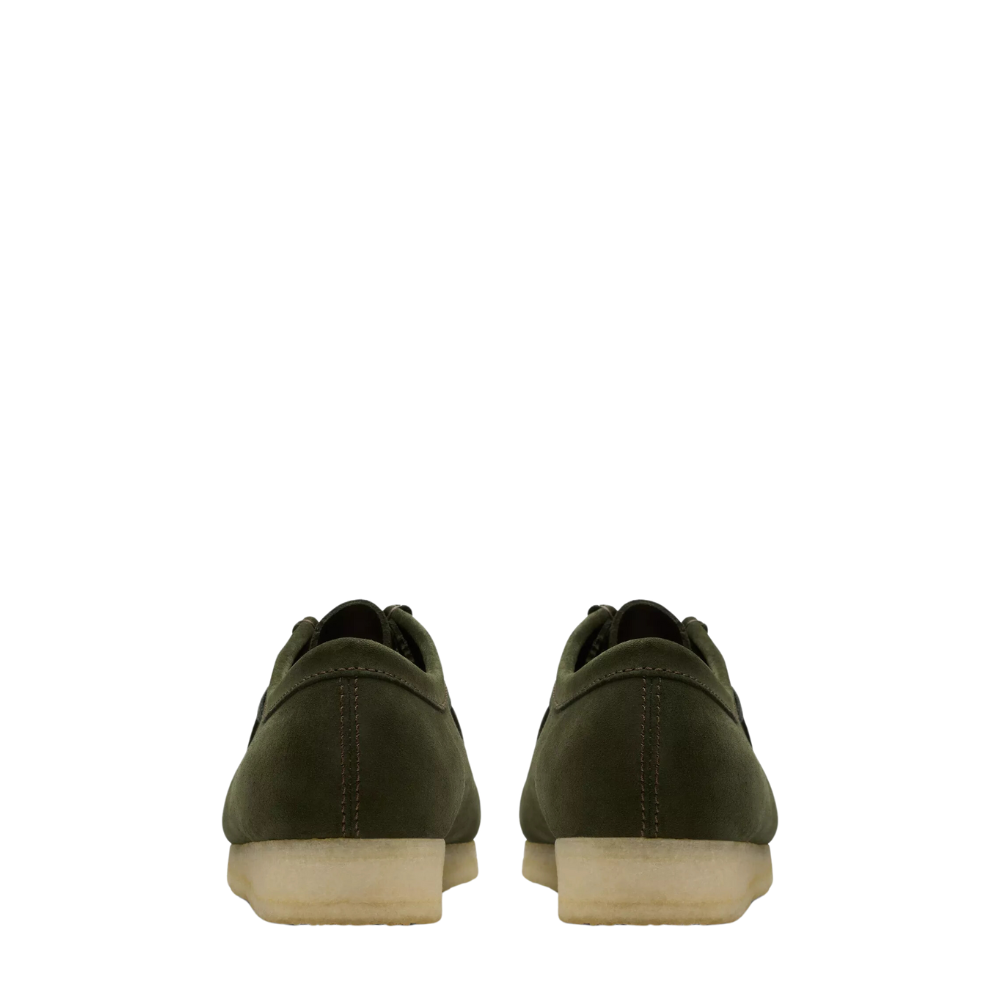 Clarks Men&#39;s Wallabee in Forest Green Suede