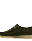 Clarks Men's Wallabee in Forest Green Suede