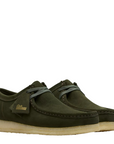 Clarks Men's Wallabee in Forest Green Suede