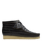 Clarks Men&#39;s Wallabee Boot in Black Crocodile Distress