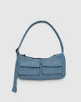 Baggu Cargo Shoulder Bag in Digital Denim