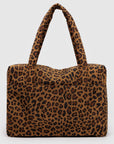 Baggu Cloud Carry-On in Leopard