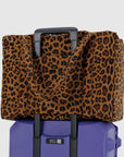 Baggu Cloud Carry-On in Leopard