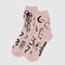 Baggu Crew Sock in Ballet Icons