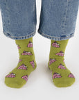 Baggu Crew Sock in Snoopy