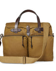 Filson 24 Hour Tin Cloth Briefcase in Dark Tan