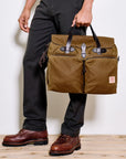 Filson 24 Hour Tin Cloth Briefcase in Dark Tan