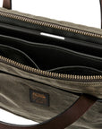 Filson Tin Cloth Compact Briefcase in Ottergreen