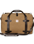 Filson Medium Rugged Twill Duffle Bag in Tan