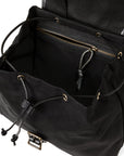 Filson Rugged Twill Drawstring Backpack in Black