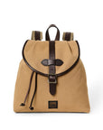 Filson Rugged Twill Drawstring Backpack in Tan