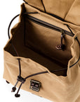 Filson Rugged Twill Drawstring Backpack in Tan