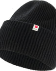 Fjallraven Heavy Beanie in Black