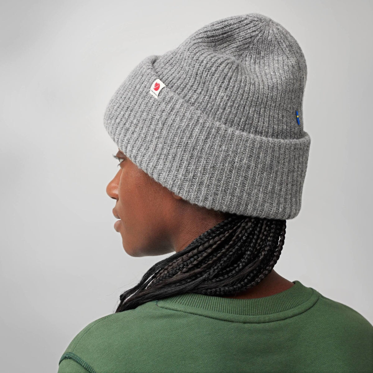 Fjallraven Heavy Beanie in Grey