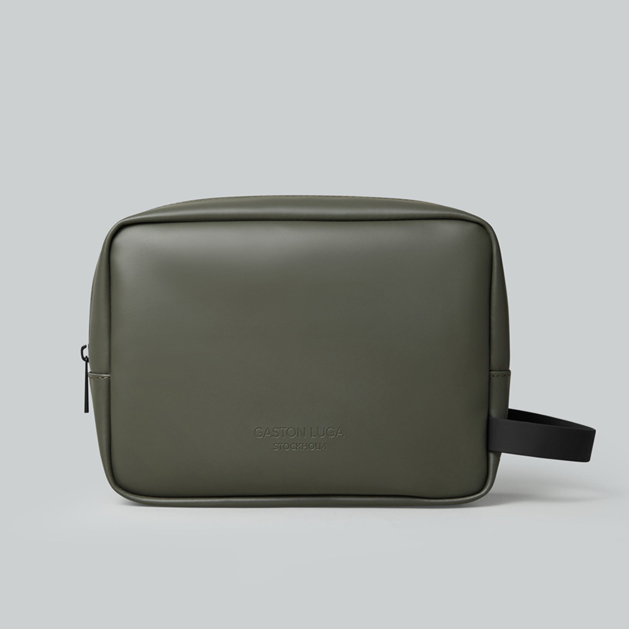 Gaston Luga Spläsh Toiletry Bag in Olive