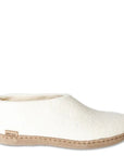 Glerups Shoe Leather Sole in White