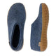 Glerups Shoe Rubber Sole in Denim