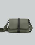 Gaston Luga Splash Crossbody Bag in Olive