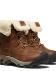 Keen Women's Betty Waterproof Short Boot in Brown/Shitake