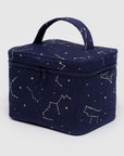 Baggu Large Cosmetic Case in Constellation Midnight